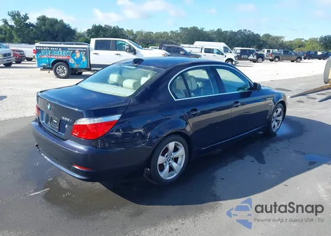 2008 BMW 528I z USA, uszkodzony, nr VIN WBANU53558CT11557